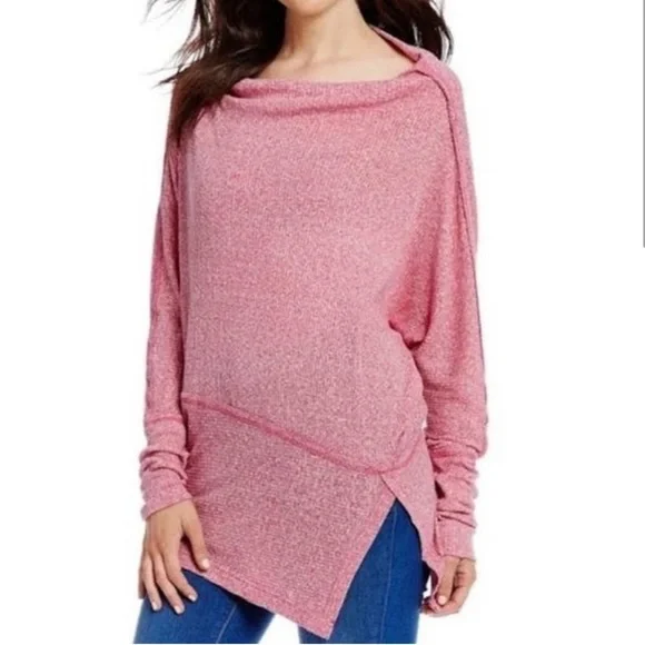 We The Free Londontown Pink Thermal Tunic Top Small - Picture 15 of 16